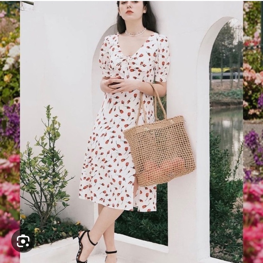 Petite Studio Floral Dress